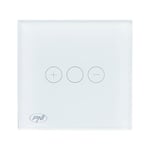 PNI SafeHome DIM101 Interrupteur tactile et variateur d'intensité 1 x 700 W Live Wire sans zéro Verre