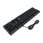 104 Keys Mechanical Keyboard With Blue Switch 28 Backlight Modes Dual Color Hot