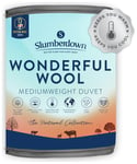 Slumberdown Wonderful Wool Medium Weight Duvet - Superking