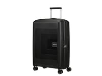 American Tourister Aerostep, Tralle, Hard Overflate, Sort, Polypropylen (Pp), 100% Polypropylene, 4 Hjul