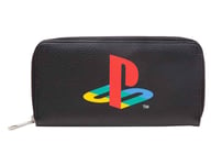 Sac à main Playstation Classic Logo Sangle Stripes Official Sony Noir Zip Around