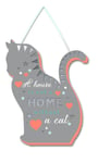 Cat House Not A Home Hanging Plaque With Ribbon More Than Words Gift