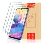 PULEN Screen Protector for Xiaomi Redmi Note 10 5G / Xiaomi Poco M3 Pro 5G, Tempered Glass Film, 3 Packs