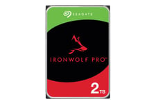 Seagate IronWolf Pro ST2000NT001 - 2 TB - HDD - 7200 rpm - SATA 6Gb/s