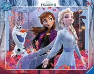 Ravensburger - Puzzle Enfant - Puzzle cadre 30-48 pièces - La magie de la Nature - Disney La Reine des Neiges 2 - Enfant dès 4 ans - Puzzle de qualité supérieure - Carton épais et résistant - 05074