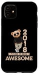 Coque pour iPhone 11 Ours en peluche original Awesome 7e anniversaire garçon fille 2018