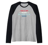 Hello I'm Awesome But You Can Call Me Rodrick Raglan Baseball Tee