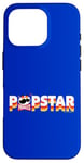 Coque pour iPhone 16 Pro Pringles Music Retro Pop Star Mr P.