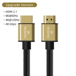 8K HDMI 2.1 Upgrade 1m (3.28 ft) Câble HDMI 2.1, 8K 60Hz 4K 120Hz 48Gbps, HDR10 + Vidéo HDMI2.1 pour TV box PS5 ""Nipseyteko