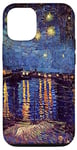 iPhone 13 Starry Night Over The Rhone, Vincent Van Gogh. Case