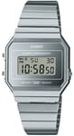 Casio A700WEV-7AEF Iconic Silverfärgad/Stål Ø35.5 mm