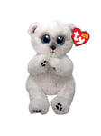 Ty Beanie Babies Bellies Wuzzy Bear White 15cm