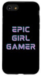 iPhone SE (2020) / 7 / 8 Retro Epic Gamer Girl Cool Gaming Stuff for Women Girls Y2K Case