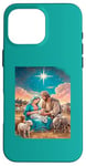 iPhone 16 Pro Max Nativity Scene with Mary, Joseph and the Child Jesus Case