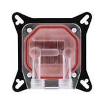 Computer GPU Water Cooler Cooling Block Copper Base POM Cover With Waterway QCS
