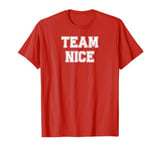 Christmas Team Nice Adult Office Party Matching Group Top T-Shirt