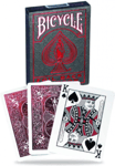 Bicycle Metalluxe Crimson Playing Cards