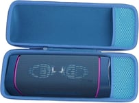 Housse Coque Etui Rigide Portable Pour Sony Srs-Xg300 Sony Srs-Xb43 Enceinte Portable Extra Bass Bluetooth Stereo(Bleu)