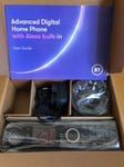 BT Advanced Digital Home Phone With Alexa Built-in - Black Handset Wireless 