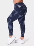 Sweaty Betty Power Ultra Sculpt High Waisted 7/8 Gym Leggings, Blue Fade