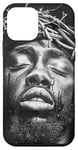 Coque pour iPhone 12 mini Jésus Noir, Christianisme, Église, Christ, Jésus