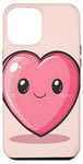 Coque pour iPhone 12 Pro Max Kawaii Coeur Cartoon Saint-Valentin