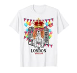 London Souvenirs Idea For Kids & English British Memorabilia T-Shirt