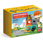 Magformers Town 22 Piece Bank Set New Kids Childrens Toy