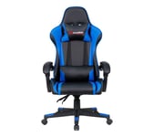 Fauteuil de bureau GAMER FURIOUS noir et bleu