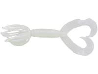 "Yamamoto 97-10-036 Double Tail Hula Grub, 5"", 10pk, Cream White", multi