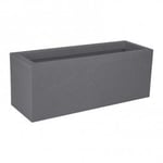 Balconnière Volcania Up 25l - Gris Galet - 59x19x22.8cm - Eda Plastiques