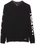 Nike M NK FC Dry LS Tee 8 BIT T-Shirt à Manches Longues Homme, Black, FR : 2XL (Taille Fabricant : 2XL)