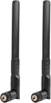 Lot de 2 antennes WiFi,antenne TV intérieure avec antenne WiFi RP-SMA 2,4 GHz 5,8 GHz 5,8 GHz 8 dBi connecteur externe double bande pour routeur WiFi TP-Link carte réseau sans fil adaptateur(Q1078)