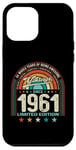 Coque pour iPhone 12 Pro Max 64e anniversaire 64 ans 768 mois d'être génial né 1961