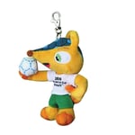 Peluche 13cm Porte-Clé Mascotte Fuleco Design Coupe Du Monde Brésil Fifa 2014