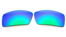 NEW POLARIZED REPLACEMENT GREEN LENS FOR OAKLEY OIL DRUM SUNGLASSES