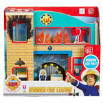 Fireman Sam Fire Station Playset & Accessories with Sam & Penny Wooden Age 3+