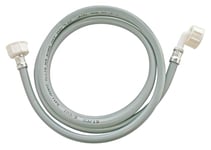 SOMATHERM FOR YOU, Flexible d'alimentation pour machine à laver 1,5m - Raccords droits et coudés 3/4" - Matière thermo-gomme - Compatible avec toutes les marques - Pression max 4 bars