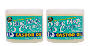 Blue Magic Castor Oil Hair & Scalp Conditioner 12oz 340g ( Pack of 2 )