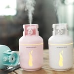 300ml Usb Gas Tank Air Humidifier Aroma Essential Oil Diffuser R White