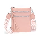 Vezluax petit sac bandoulière femme cuir pochette telephone portable sac telephone portable femme sacs bandoulière femme sac à main bandoulière rose