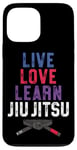 iPhone 13 Pro Max Jiu Jitsu Belt Colors Live Learn Love Jiu Jitsu Case