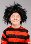 Boys Dennis The Menace Style Black Messy Wig