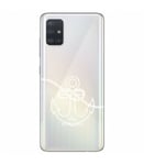 Coque Galaxy S20 ancre blanc transparente