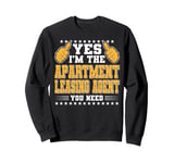 Retro Profession I'm The Apartment Leasing Agent Sweatshirt