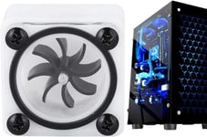 D¿¿bitm¿¿tre ¿¿ Eau De Refroidissement, D¿¿bitm¿¿tre G1 / 4, avec Pom/Mat¿¿riau Acrylique/Durable/Installation Facile pour PC Water Cooling System-2 Voies/ 3 Voies (3¿)