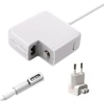 Alimentation Compatible (14.5V 45W) pour Apple MacBook Air 13 - A1369 (MagSafe 1) A1374 Chargeur AC Adapter