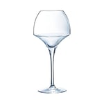 Chef & Sommelier - Collection Open Up - 6 verres à vin 47cl en Cristallin - Soft - Modernes et Elégants - Fabriqués en France - Emballage renforcé - Transparent