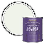 Rust-Oleum Peinture Blanche Résistante à l'eau pour Faïence de Cuisine, Finition Satinée - Mousse de Lait 750ml