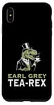 Coque pour iPhone XS Max Earl Grey Tea Rex trex dinosaure dinosaure humour britannique t-rex